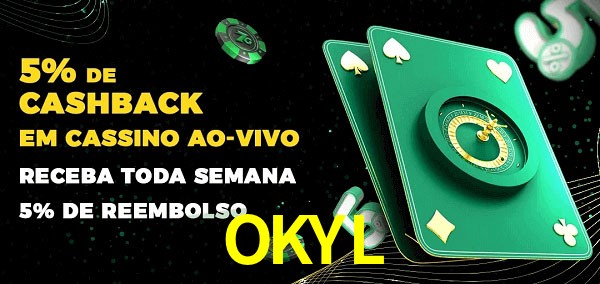Promoções do cassino ao Vivo OKYL